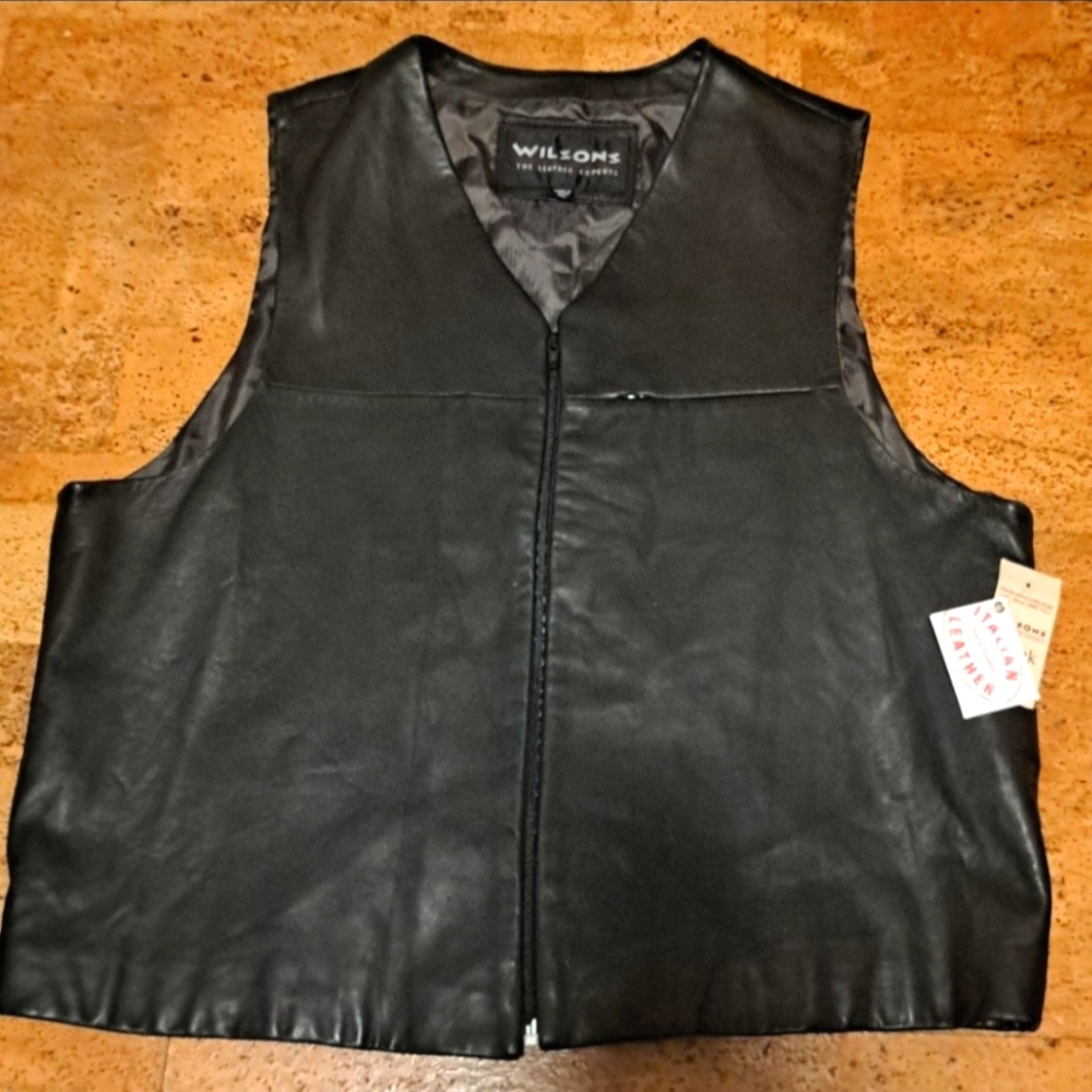 Leather Vest (Wilson's NWT)